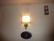 Qty.  Large Cast Brass Sconces Faux Linen Shade From Luxury Hotel,  Restaurant Chandeliers, Fixtures, Sconces photo 3