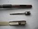 Old/antique Silver Mounted Violin Bow Weidlich Leipzig Pernambuco Round C.  1920 String photo 10