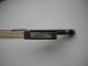 Old/antique Silver Mounted Violin Bow Weidlich Leipzig Pernambuco Round C.  1920 String photo 1