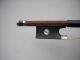 Old/antique Silver Mounted Violin Bow Weidlich Leipzig Pernambuco Round C.  1920 String photo 2