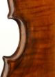 Antique 19th Century Violin - Gorgeous One - Piece Back - String photo 11