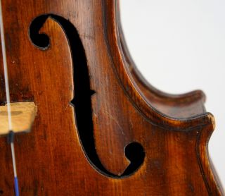 Antique 19th Century Violin - Gorgeous One - Piece Back - photo