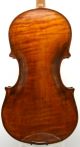 Antique 19th Century Violin - Gorgeous One - Piece Back - String photo 2
