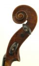 Antique 19th Century Violin - Gorgeous One - Piece Back - String photo 3