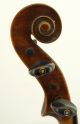 Antique 19th Century Violin - Gorgeous One - Piece Back - String photo 4