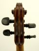 Antique 19th Century Violin - Gorgeous One - Piece Back - String photo 6