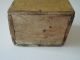 Aafa 19th C.  Primitive Colonial Candle Box Early Yellow Paint From Maine Primitives photo 10