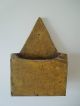 Aafa 19th C.  Primitive Colonial Candle Box Early Yellow Paint From Maine Primitives photo 11