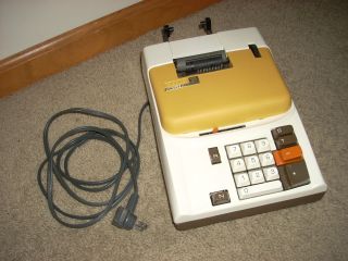 Vintage Sears 78 Credit Balance Adding Machine Printer Calculator 603.  58100 photo