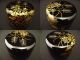 Japanese Antique Lacquer Wooden Tea Caddy Bell - Ringing Cricket Makie Natsume Tea Caddies photo 5