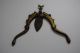 Old Vintage Hand Casted Brass Betel Nut Cutter Fish Shape India photo 2