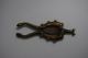 Old Vintage Hand Casted Brass Betel Nut Cutter Fish Shape India photo 3