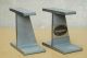 I - Beam Bethlehem Steel Bookends Mid Century Industrial World War Ii Veterans Mid-Century Modernism photo 3