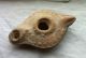 Roman Terracotta Oil Lamp Recovered From The Holy Land In The Late 19th Century Roman photo 1