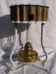 Antique French Oil Lamp & Heater.  Napoleon Iii / Victorian.  Enamel. Lamps photo 2