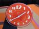 Rare New Old Stock Vintage 1974 Europa Uhren 2jewels Red Alarm Clock Wecker Mid-Century Modernism photo 1