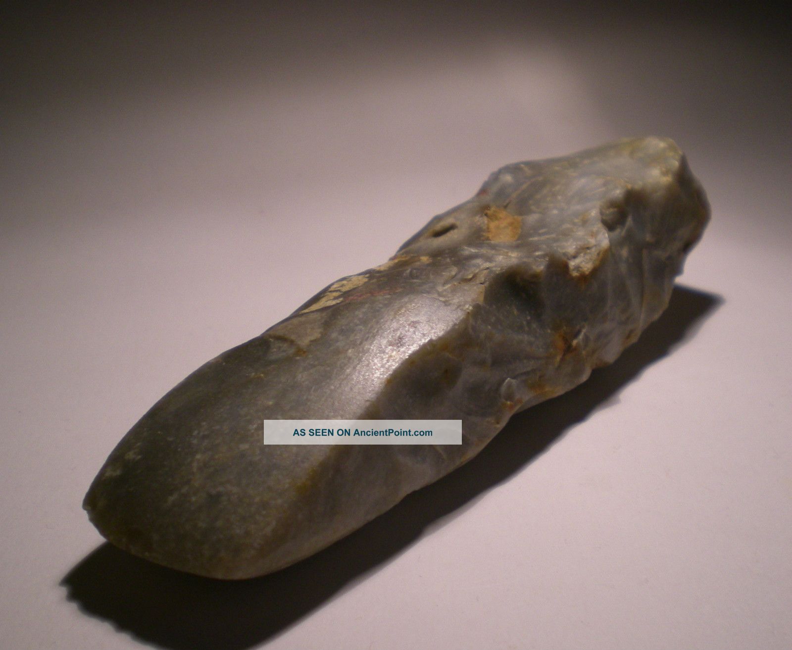 Top Polished Neolithic Thick - Butted Chisel 14,  8 Cm Neolithic & Paleolithic photo