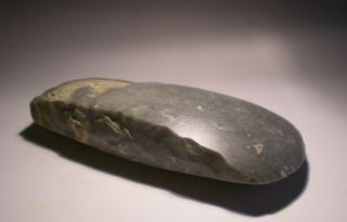 Top Polished Neolithic Thick - Butted Axe 14,  5 Cm photo