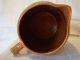 Antique - Vintage Brown Stoneware Water Or Milk Pitcher Hearth Ware photo 5
