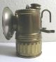 Antique Justrite Carbide Lamp Light Brass Pat 1919 Usa Mining photo 3