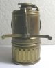 Antique Justrite Carbide Lamp Light Brass Pat 1919 Usa Mining photo 4