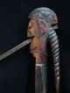 Very Rare Carved African Afo Tribal Staff 1920s To 1940s Other photo 2