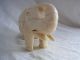 Antique Carved African Tribal Faux Ivory Elephant Figure Other photo 2