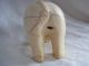 Antique Carved African Tribal Faux Ivory Elephant Figure Other photo 3