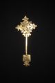 African Tribal Brass Hand Held Processional Cross Ethiopia Ethnocraphic Art Other photo 5