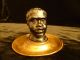 Rare 19th Century Black Americana Slave Head Inkwell Sculptures & Statues photo 1