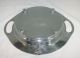 Early Silver Plate 2 Piece Muffin / Bun Warmer Meriden Britannia Co.  Hamilton Bowls photo 8