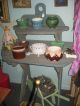 Charming Vintage Shabby Potting Stand/ Display Stand Other photo 6