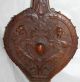 Antique Carved North Wind Face And Dragons Fireplace Bellows Black Forest? Hearth Ware photo 4