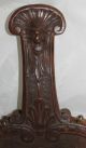 Antique Carved North Wind Face And Dragons Fireplace Bellows Black Forest? Hearth Ware photo 5
