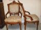 Pr Antique Walnut Victorian Ren.  Rev.  /neogrec Side Chairs 1800-1899 photo 2