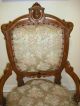 Pr Antique Walnut Victorian Ren.  Rev.  /neogrec Side Chairs 1800-1899 photo 4
