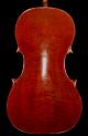 Antique 4/4 Full Size Concert Cello With Powerful Tone In Condition String photo 1