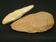 2 Lower Paleolithic Paleolithique Quartzite Hand Axes - 700000 To 100000 Bp - Sahara Neolithic & Paleolithic photo 3