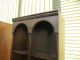 51249 Pair Ethan Allen ?? Maple Bookcase Cabinet S With Drawer Post-1950 photo 1