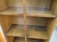 51249 Pair Ethan Allen ?? Maple Bookcase Cabinet S With Drawer Post-1950 photo 7