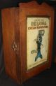 De Laval Cream Separator Antique Cabinet - Tin Lithograph & Oak - General Store Other photo 4