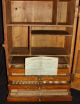De Laval Cream Separator Antique Cabinet - Tin Lithograph & Oak - General Store Other photo 7