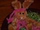 Primitive Brown Plush Bunnies/fabric/decor/holiday/fillers Primitives photo 1