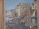 Alfred Quertant Listed French Artist - Oil On Board Canal Des Martiques/ Cannes Other photo 7