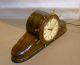 Vintage 1940 ' S Telechron Clock Ship ' S Bell 6b17 Resolute Ship Bells Mahogany Clocks photo 4