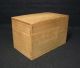 B695: Japanese Wooden Storage Box For Two Tea Caddies Satsu - Bako Popular Kiri Bowls photo 1