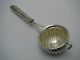 Silver Plated Sugar Sifter Tea Lemon Strainer Serving Spoon Ladle Usa 1870s Rare Other photo 2