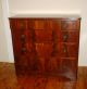 Chest Of Drawers Late Victorian Matched Mirrored Veneers (mahogany?) 4 Drawers 1800-1899 photo 4