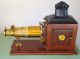 Large 19thc Mahogany & Brass Magic Lantern By Newton & Co Complete & Working Other photo 2