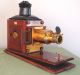 Large 19thc Mahogany & Brass Magic Lantern By Newton & Co Complete & Working Other photo 6